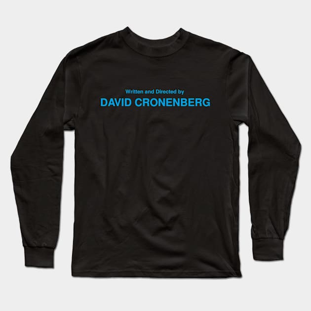 Cronenberg Credit 2 Long Sleeve T-Shirt by blackmariallc